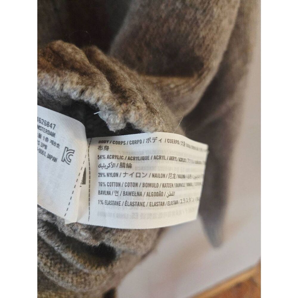 Abercrombie & Fitch Soft A&F Oversized Dad Cardigan Sweater Size Large - Picture 3 of 4